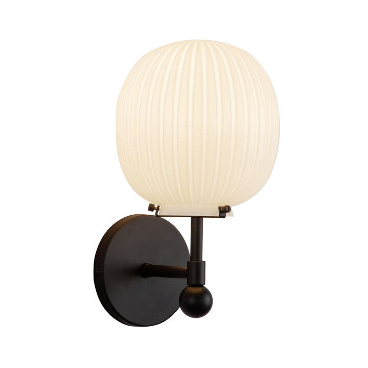 Cherise 7-in Socket Damp-Rated Wall/Vanity Light