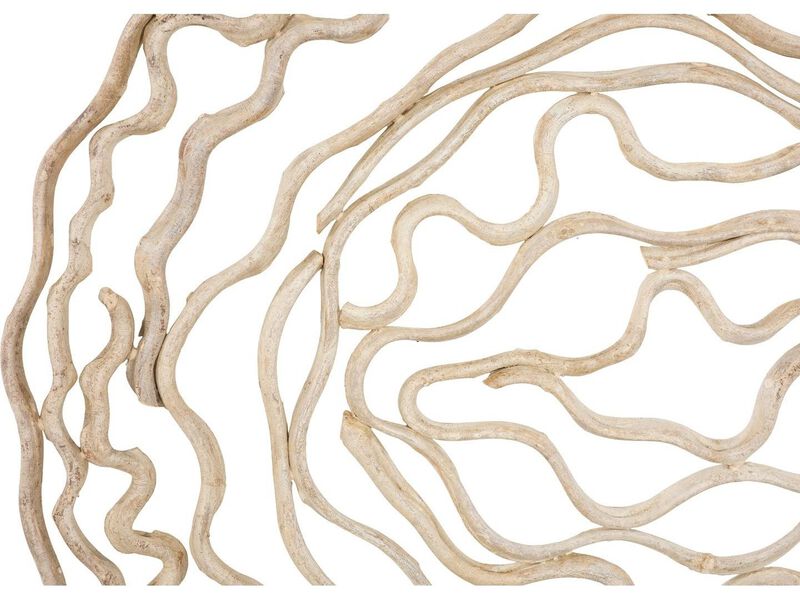 Vine Bleached Wall Flower Wall Decor image number 3