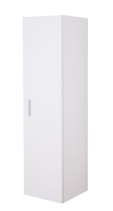 Modern Long Bathroom Wall Mounted Cabinet, White
