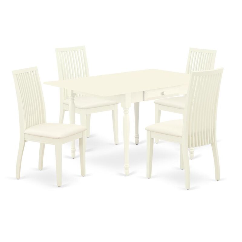 Dining Room Set Linen White