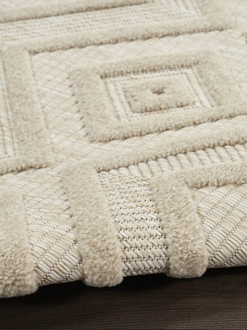 Versatile NRV01 Cream 8' x Round Rug image number 4