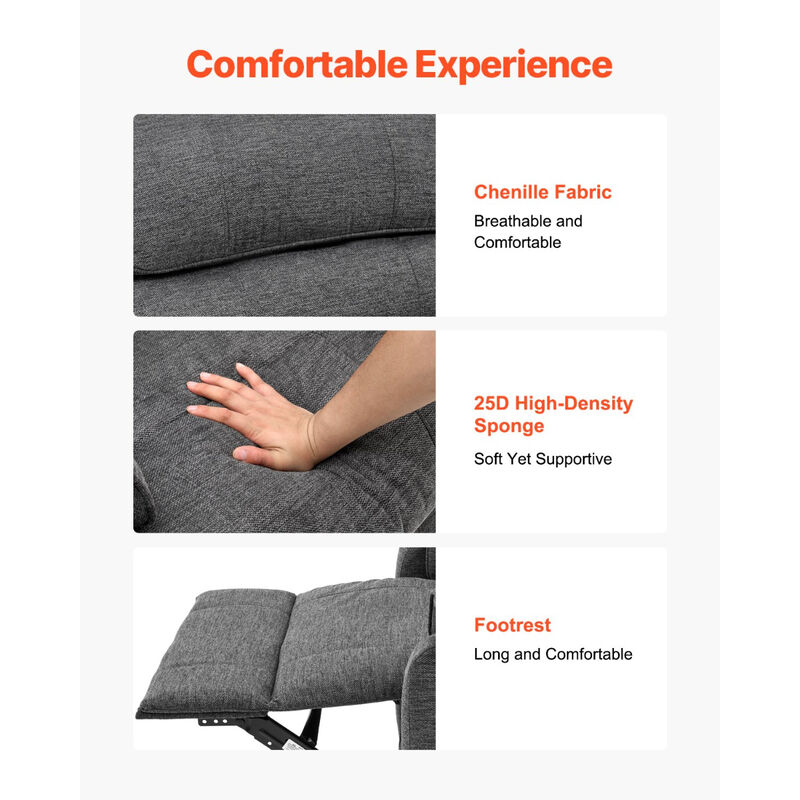 Power Lift Recliner Chair with Massage & Heat &ndash; Dual Motor Lift Chair For Relaxing image number 7