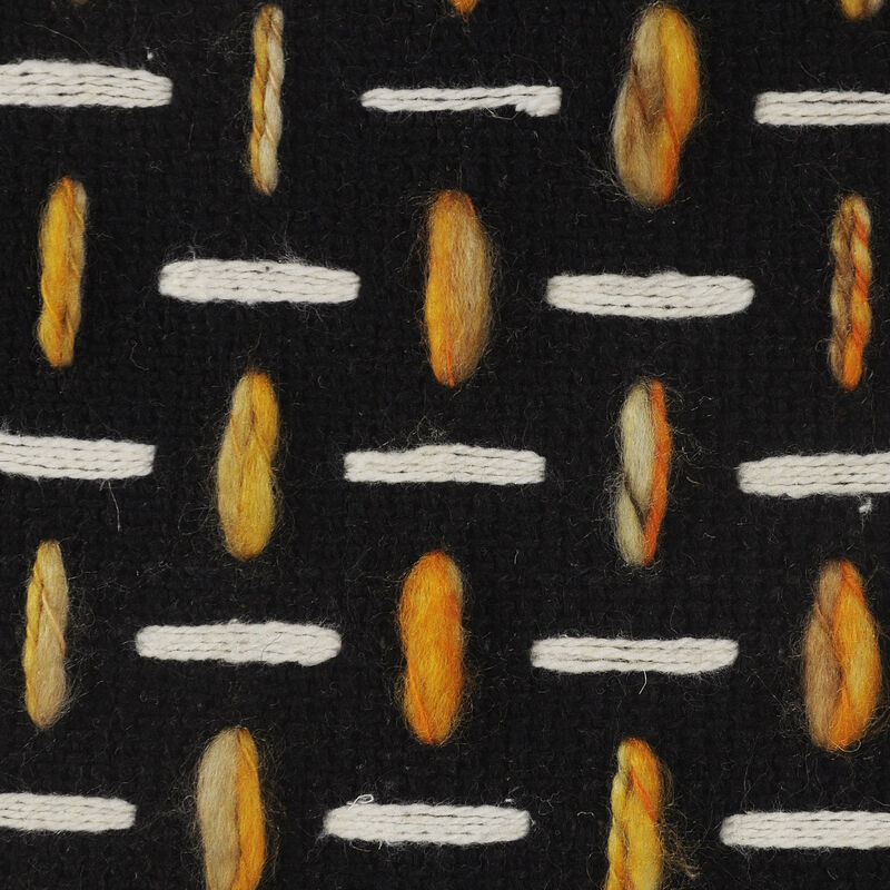 Durable Fabric Geometric Pouf Ottoman – Accent Floor Cushion for Living Room