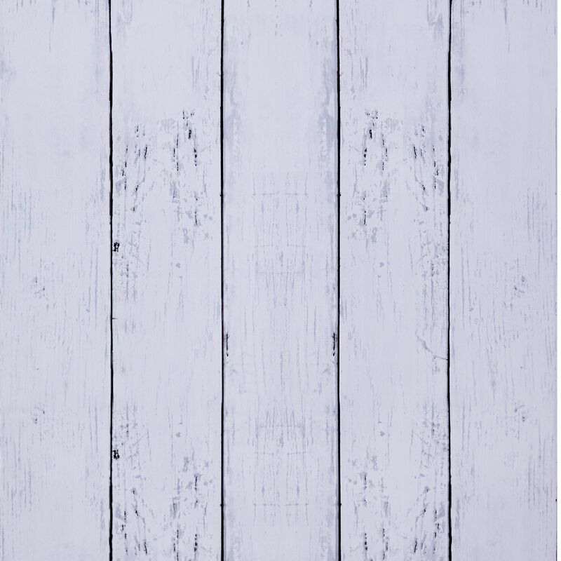 Self Adhesive White Wood Wallpaper, Waterproof Peel and Stick Contact Paper for Cabinets & Walls-White image number 8