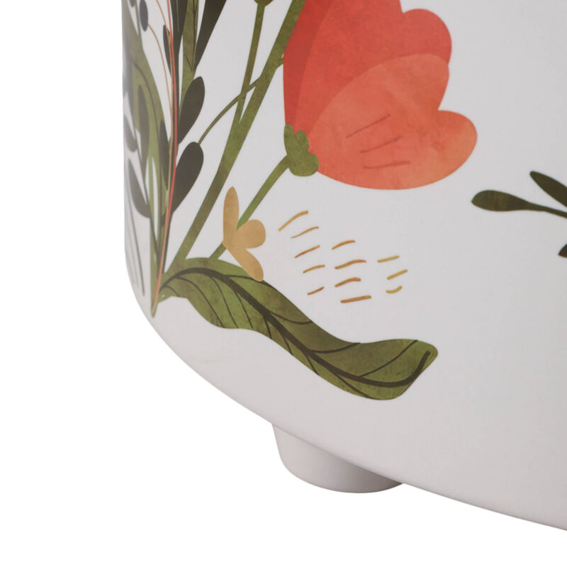 S/3 Wildflower Footed Planters image number 5