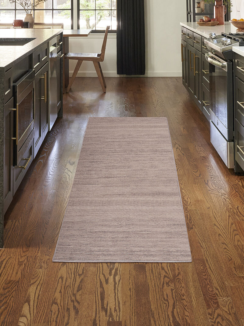 Washable Essentials WAE01 Natural 2'2" x 10' Rug image number 6