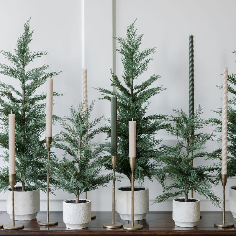 36" / 3' Artificial Evergreen Cedar Tree image number 3