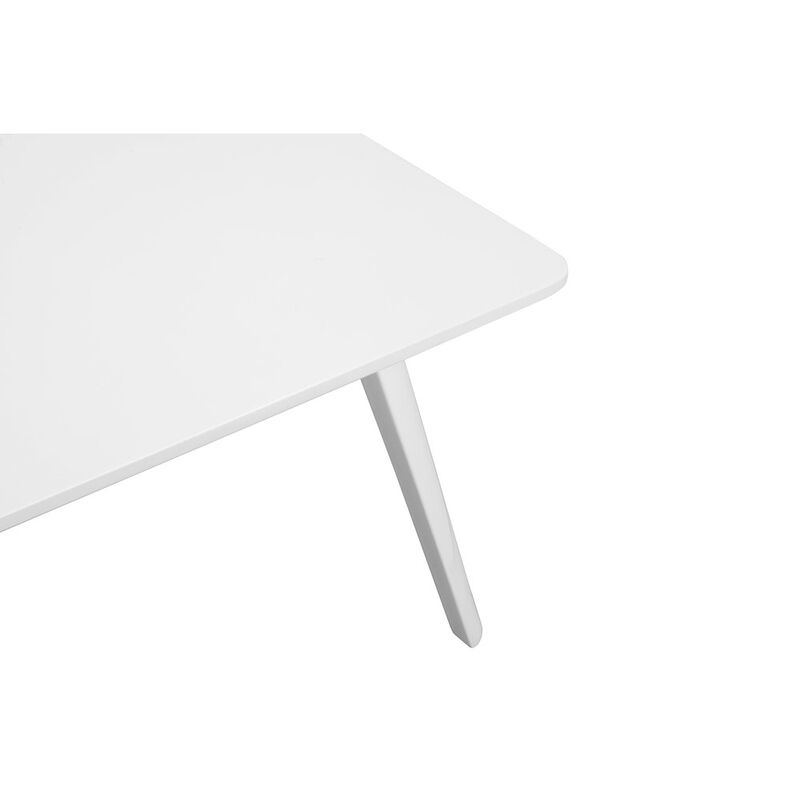 Pangea Home Hal Coffee Table White