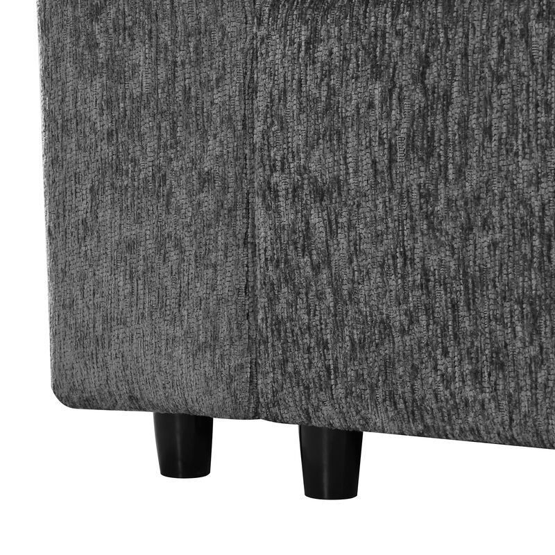 Merax 4-Piece Living Room Set with 2 Accent Chairs, Loveseat & Ottoman image number 5