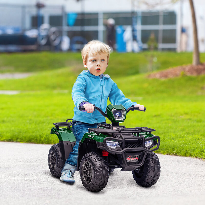 BreeBe 12V Electric Toy Car with Forward Backward Function, Music, LED Headlights image number 1