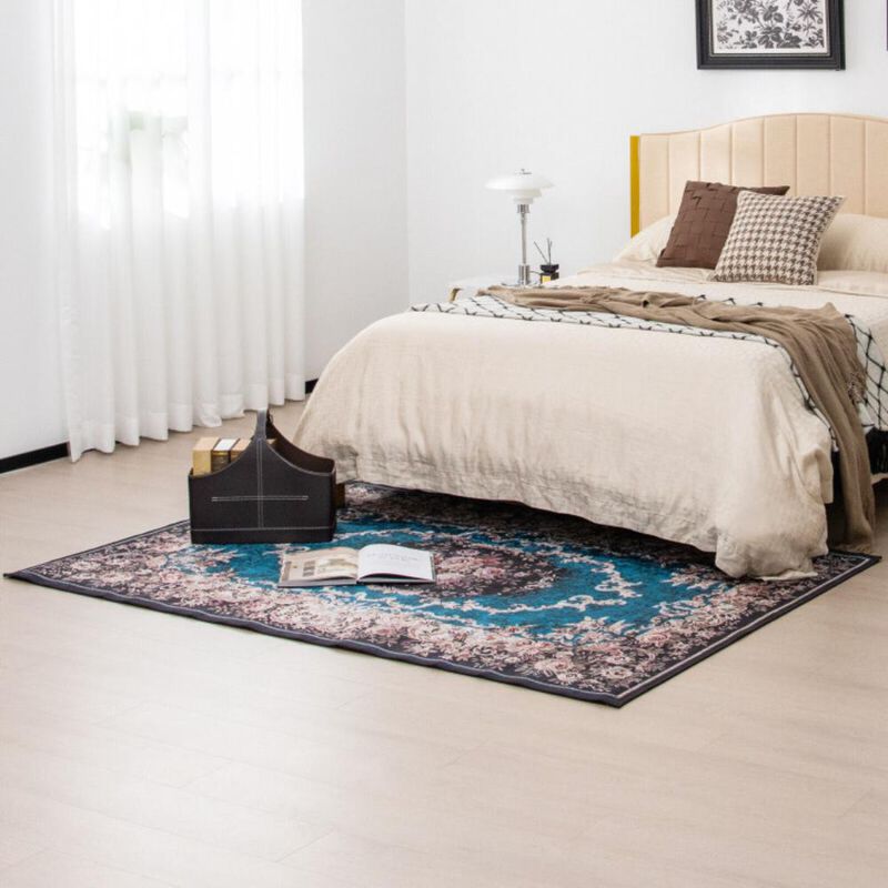 Hivvago Area Rug with Non-Shedding Surface and Anti-slip Bottom