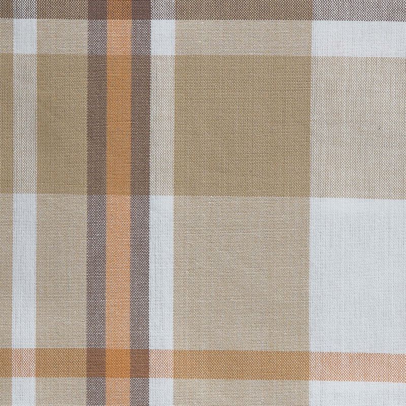 Split P Russett Plaid Striped Red Napkin Set Of 4 image number 2