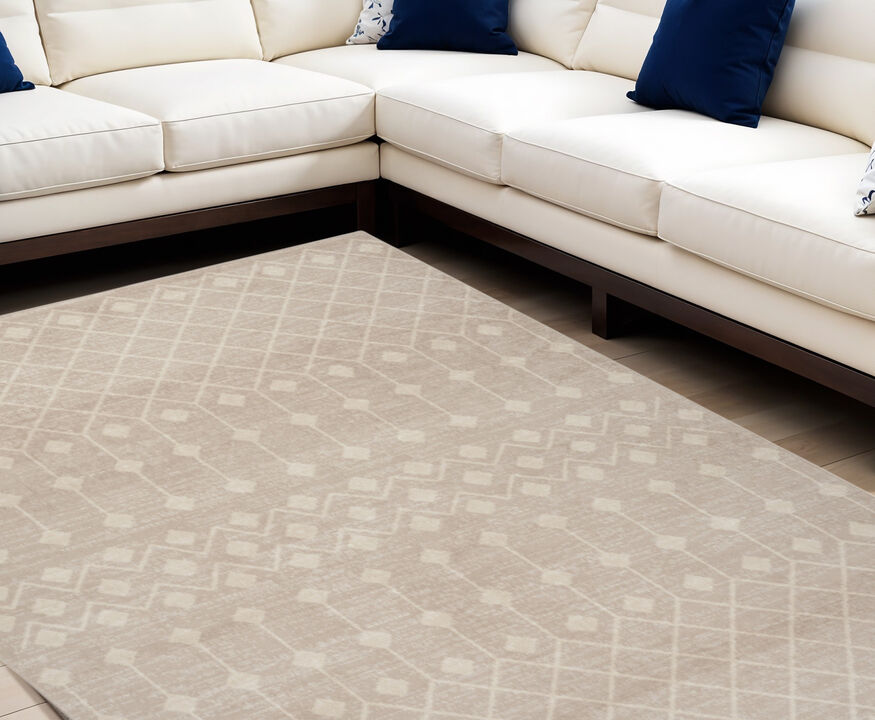 HomeRoots Moroccan Power Loom Area Rug