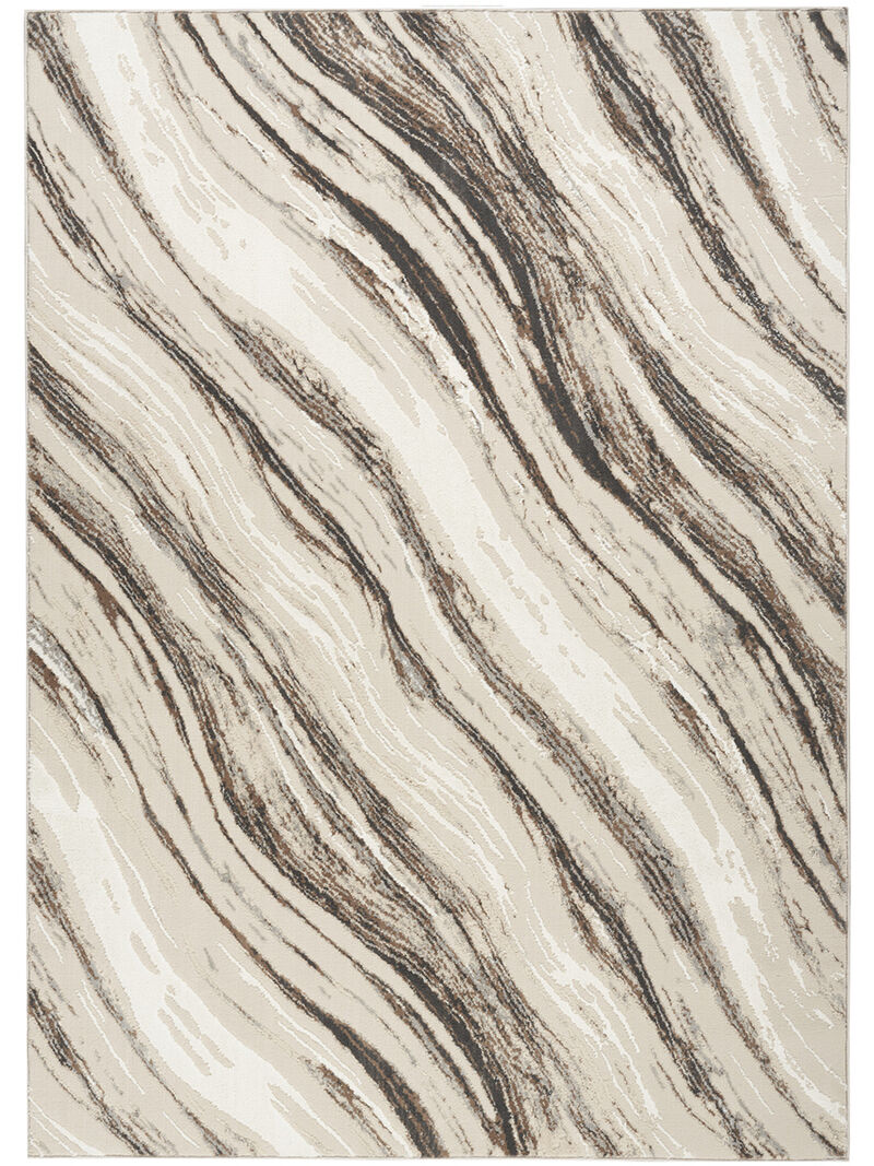 Sustainable Trends SUT05 Beige/Gray 6' x 9' Rug
