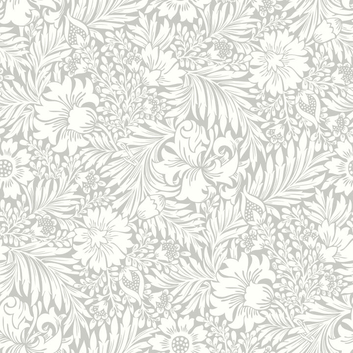 Modern Acanthus Mist Peel & Stick Wallpaper