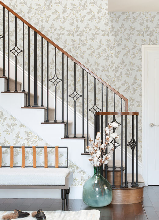 Ardell Wheat Botanical Wallpaper