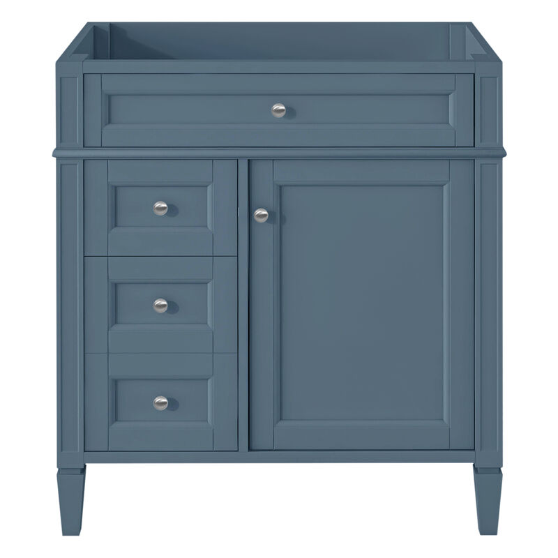 30" Freestanding Bathroom Vanity Without Top Sink image number 0