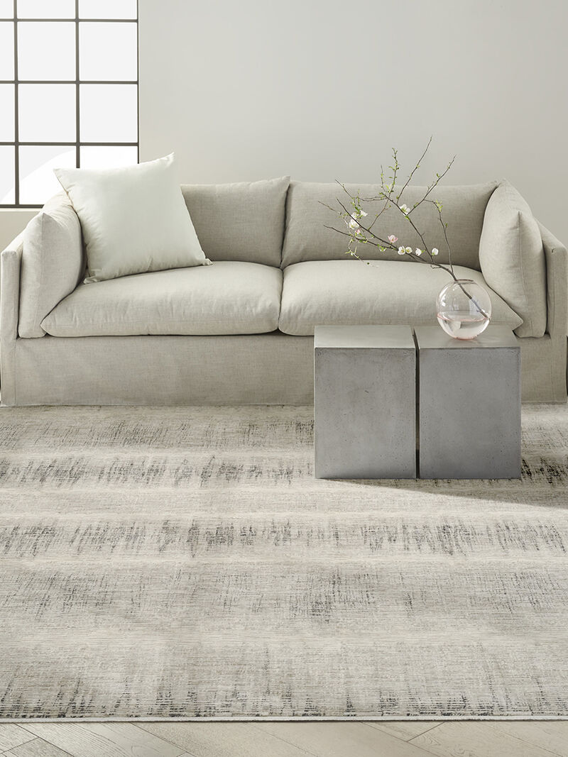 CK079 Notes NOT06 Ivory/Charcoal 7'10" x 9'10" Rug