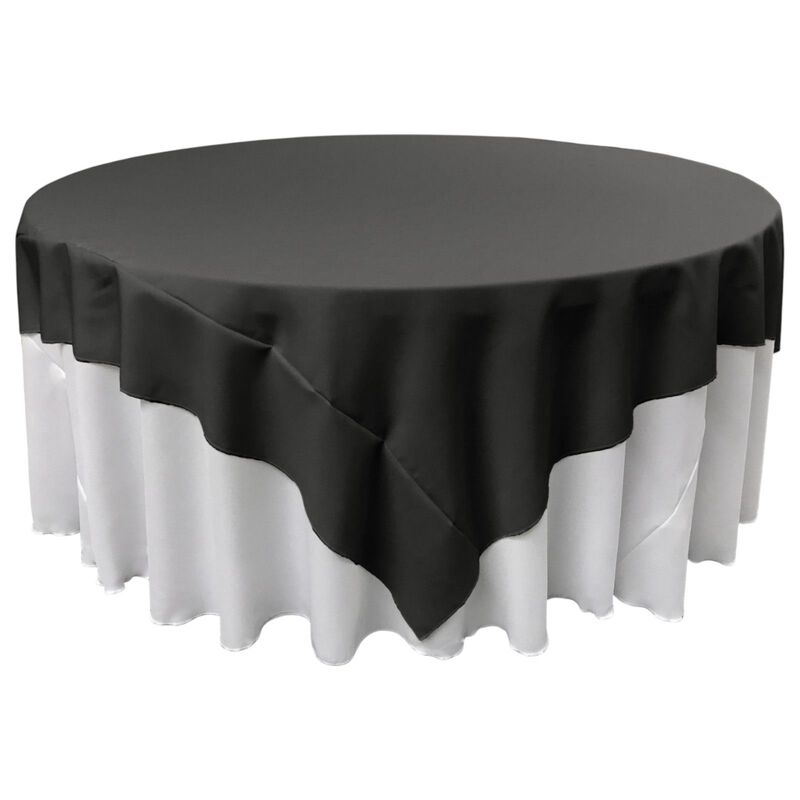 72-Inch Square Table Cover in Polyester Poplin for Kitchen or Parties image number 0