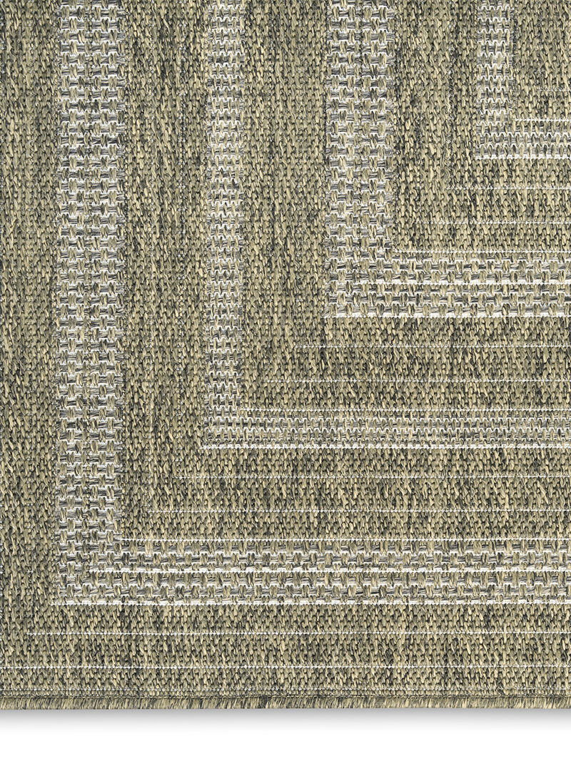 Tulum TLM04 Olive 3' x 5' Rug image number 3