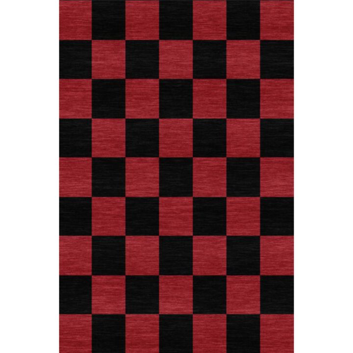 Christmas Area Rug, Christmas Plaid Rugs Office Carpet Washable Doormat Xmas Holiday Decor Non Slip