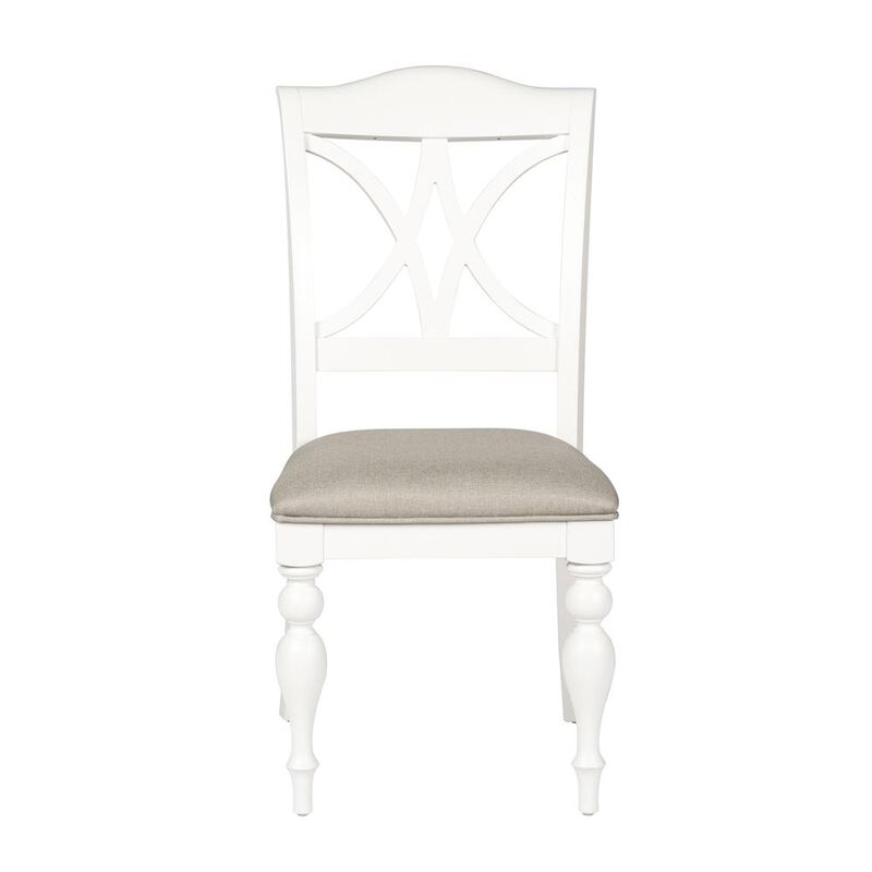 Liberty Furniture Summer House 5 Piece Rectangular Table Set in Oyster White image number 3