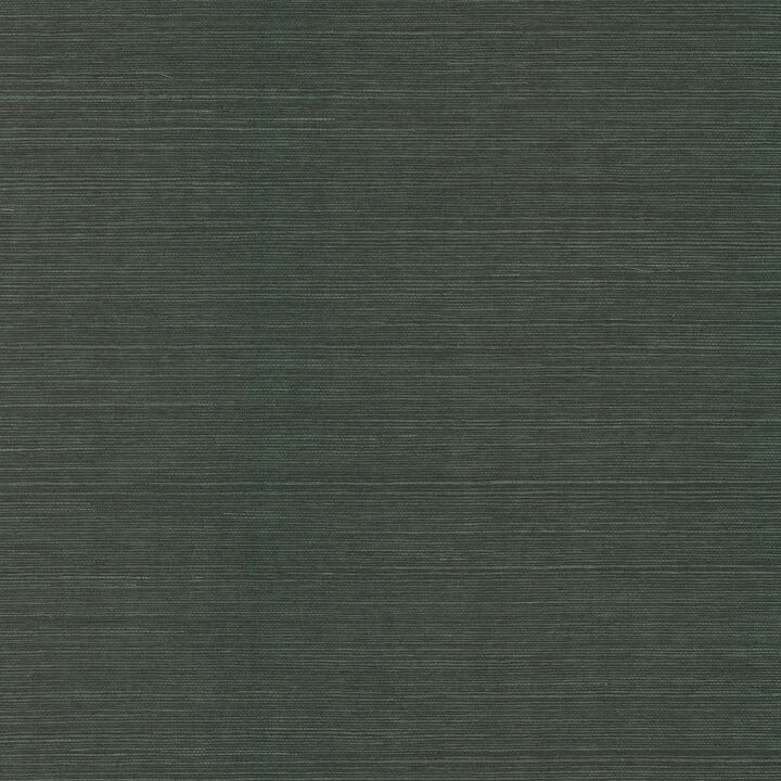 Colcord Dark Green Sisal Grasscloth Wallpaper