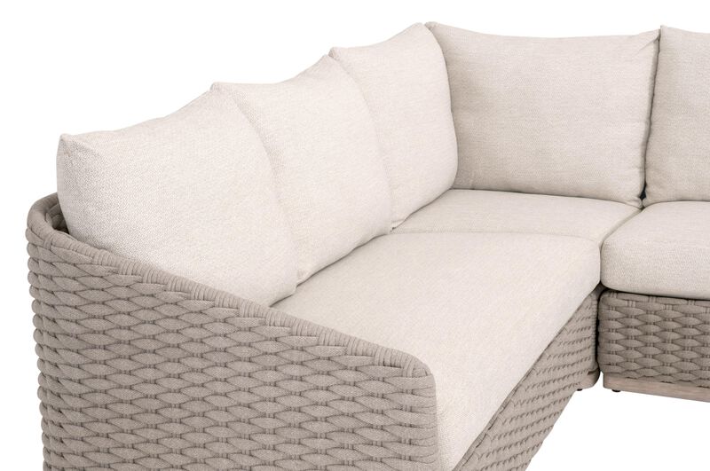 Caspian Outdoor Modular Left Facing 1-Arm Sofa image number 4
