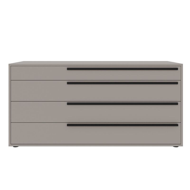 Casabianca Home Carter Dresser In Taupe Matte