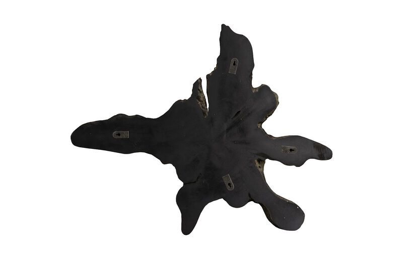 Freeform Teak Wall Slice