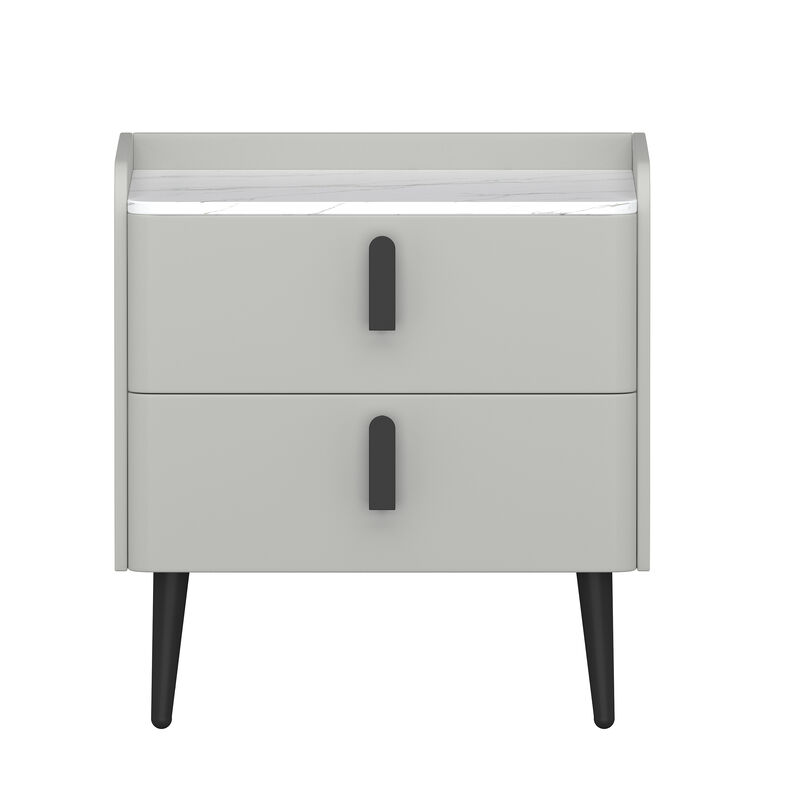Merax Nightstand with 2 Drawers