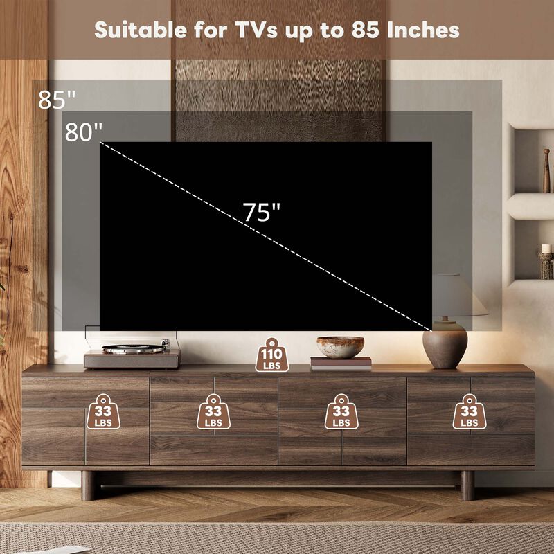 Giskdo Modern TV Stand image number 6