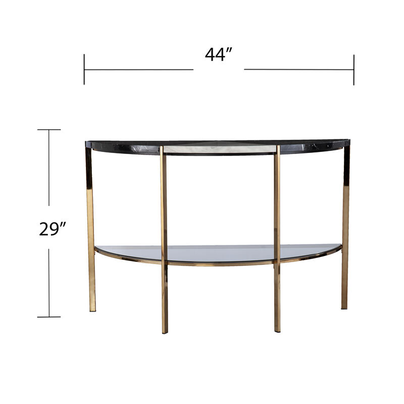 Cortinada Demilune Console Table
