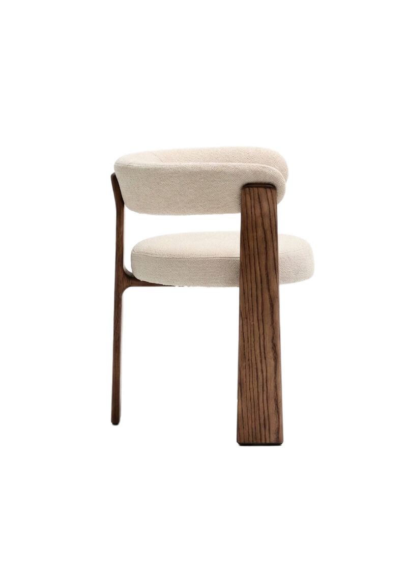 Beige Dining Chair | OROA Modern Lush image number 2