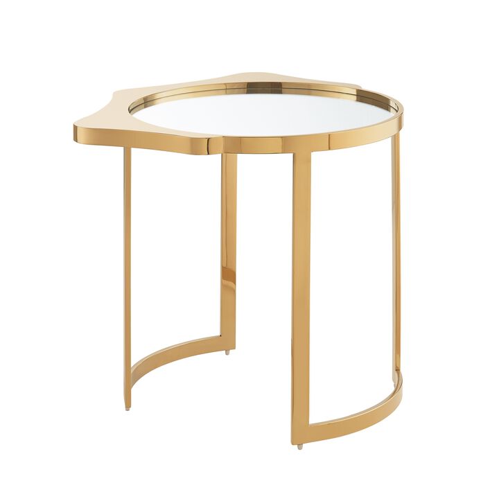Inspired Home Polly End Table