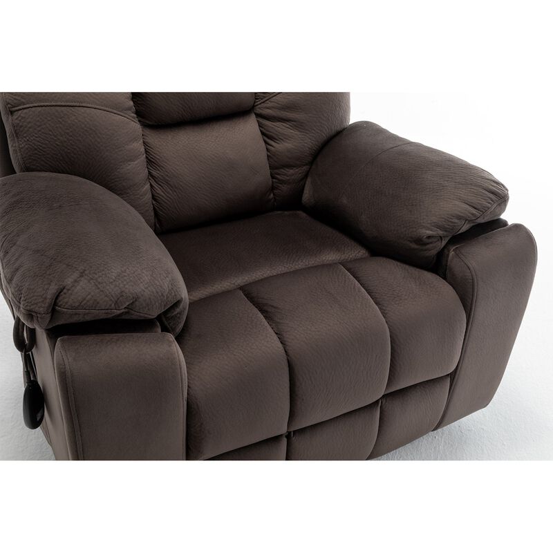 Recliners Lift Chair with Hidden Cup Holder Relax Sofa Chair Power Electric Reclining for Elderly image number 7