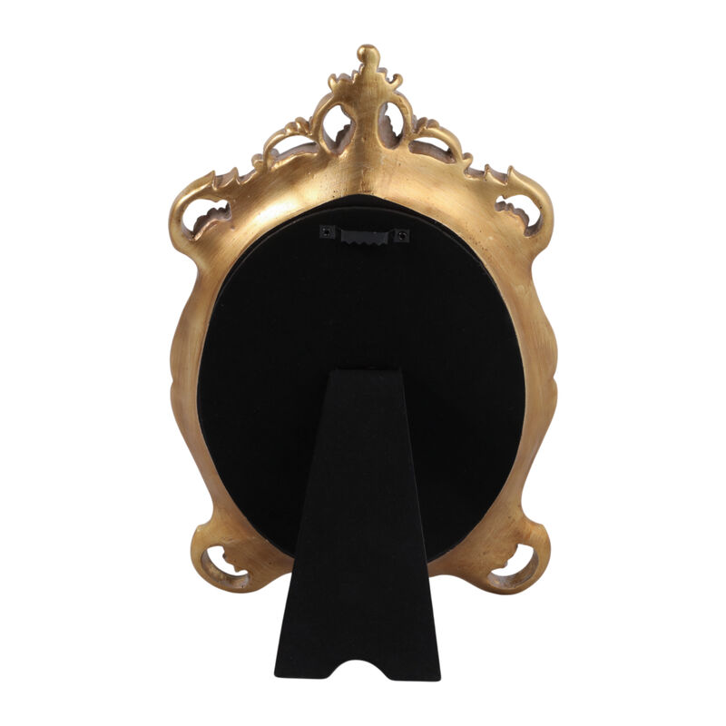 Baroque Table Top Mirror, Gold image number 3