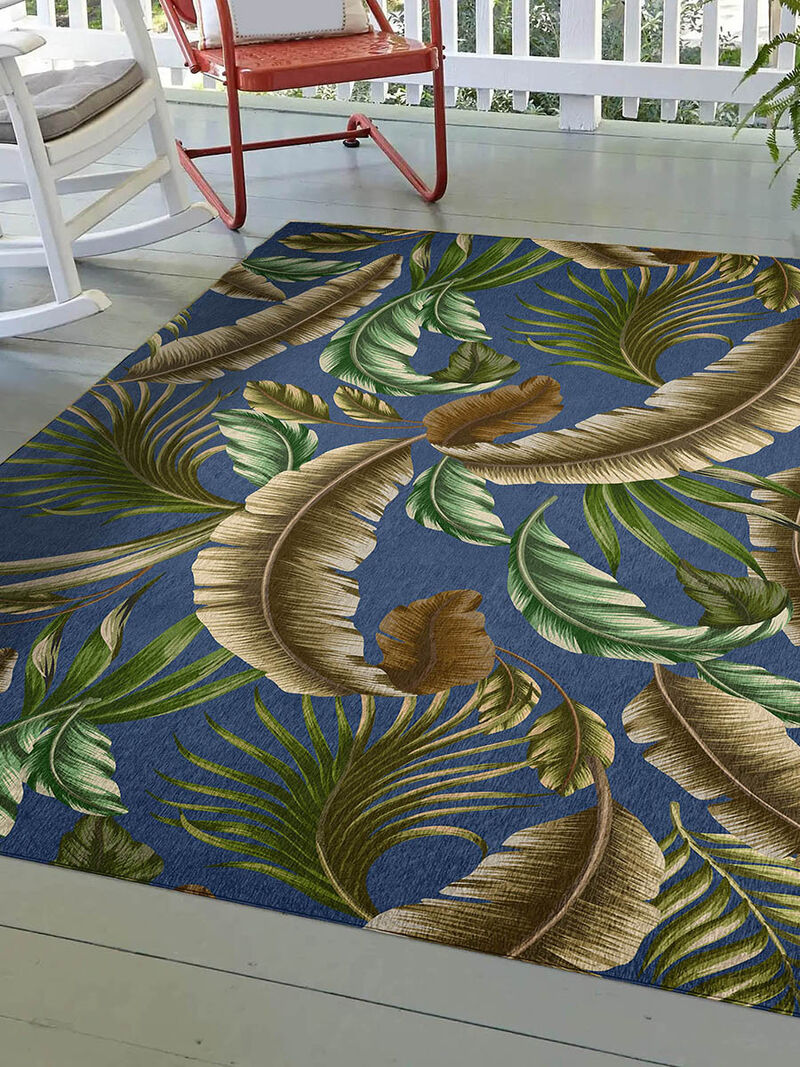 Tropics TC1 Indigo 10' x 14' Rug