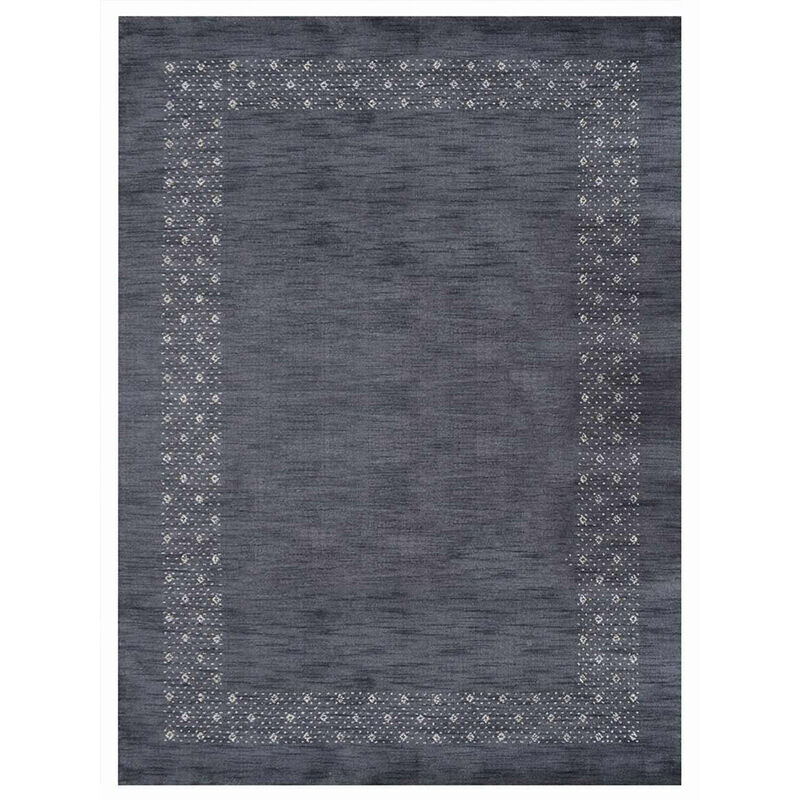 RUGSOTIC CARPETS HAND KNOTTED LOOM WOOL ECO-FRIENDLY AREA RUGS  - Rectangle, Contemporary Modern Design, High Pile Thick Handmade Anti Skid Rugs for Living Room (L00529) image number 0