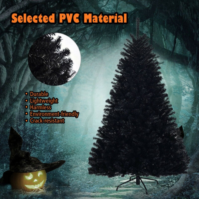 6ft Hinged Christmas Tree for Indoor and Outdoor Decor image number 7