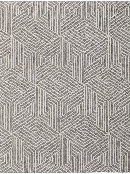 Lytton T8010 Gray/Cream 9'6" x 13'6" Rug By Thom Filcia