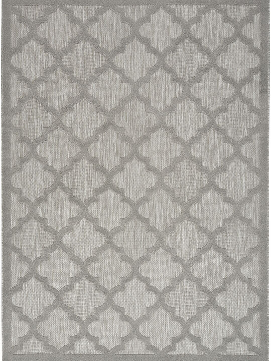 Easy Care NES01 Silver/Gray 4' x 6' Rug