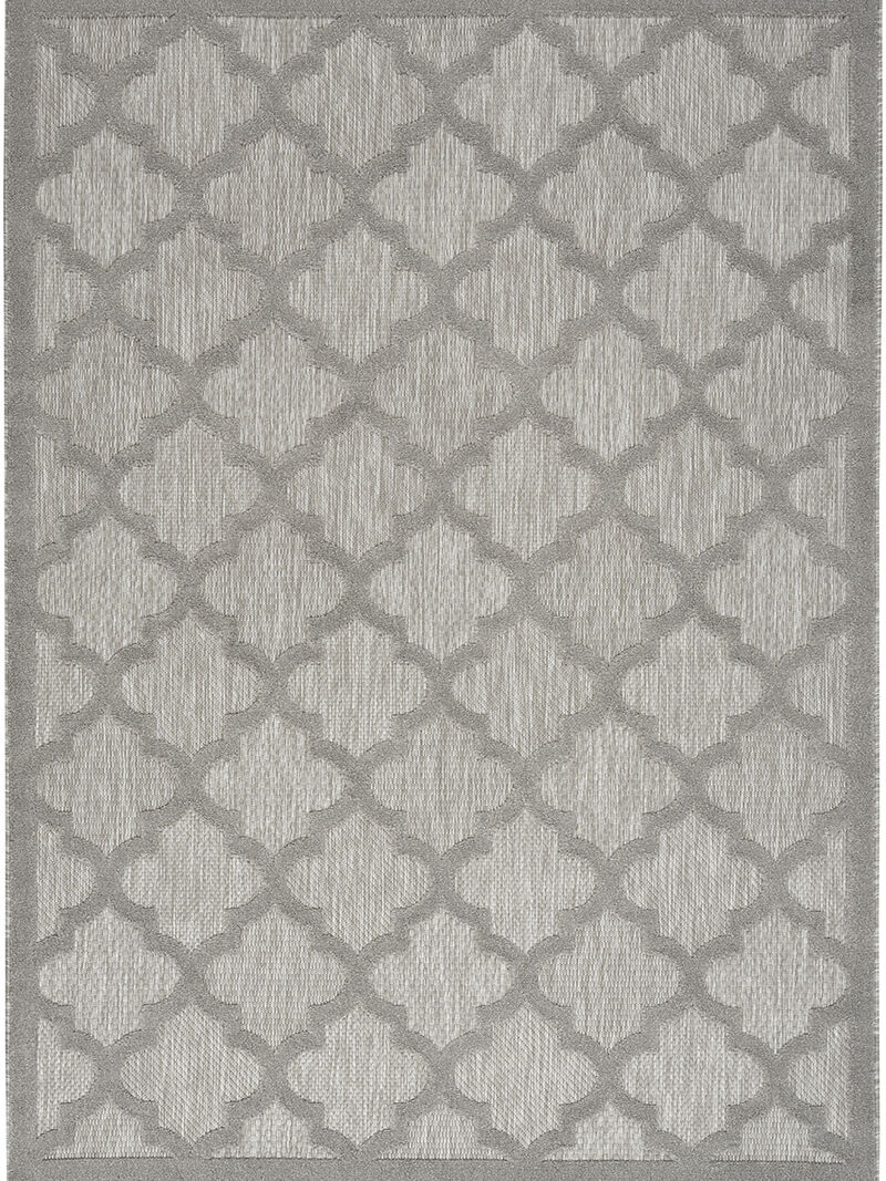 Easy Care NES01 Silver/Gray 4' x 6' Rug