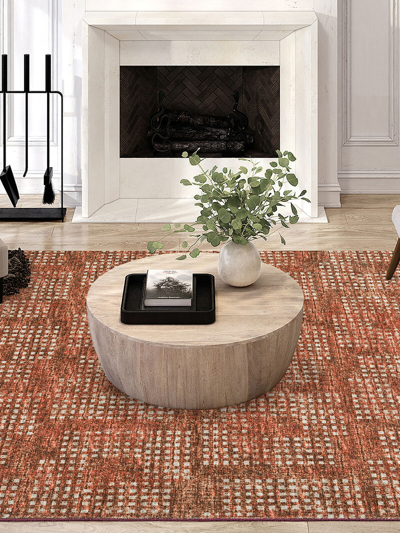 Delano DA1 Paprika 9' x 12' Rug