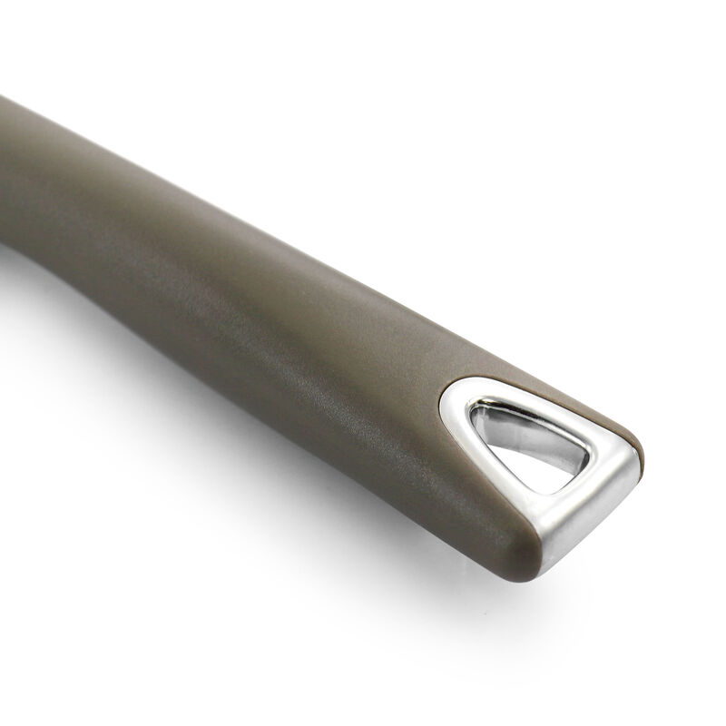 Martha Stewart Large Nylon Slotted Spatula in Taupe