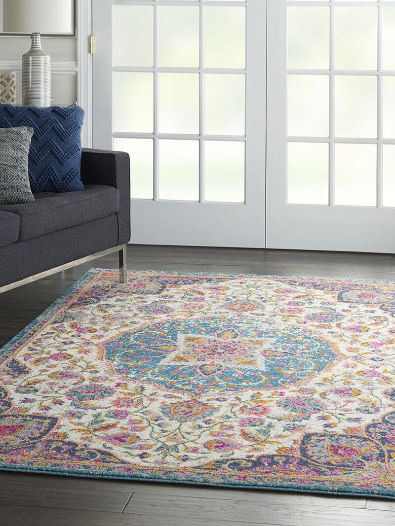 Passion PSN22 Ivory/Multicolor 3'9" x 5'9" Rug