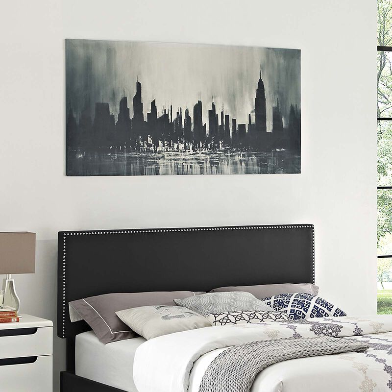 Modway - Phoebe King Upholstered Vinyl Headboard image number 1