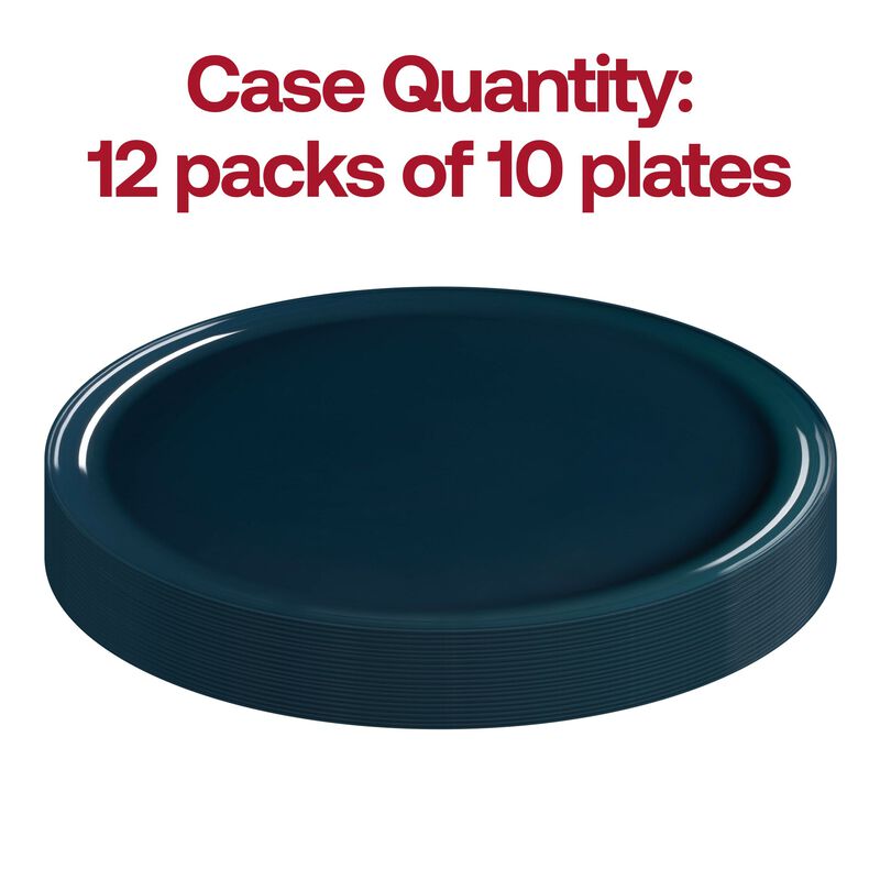 6.25" Flat Round Plastic Pastry Plates (240 Plates) image number 3
