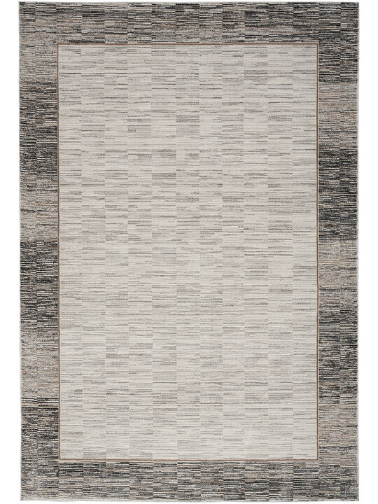 Desire DSR02 Gray/Black 6' x 9' Rug