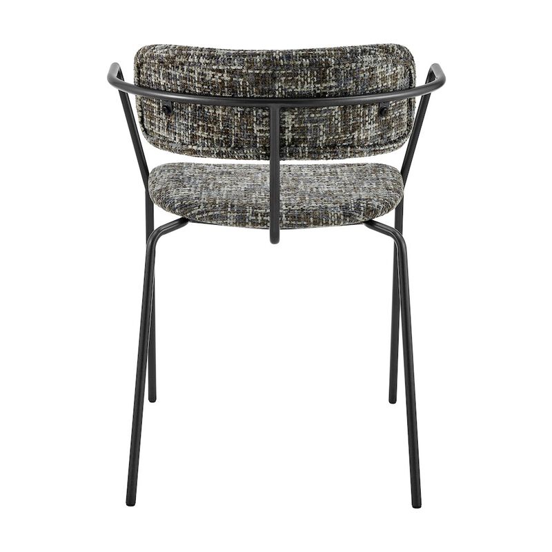 Alivia Fabric Dining Side Arm Chair Set of 2